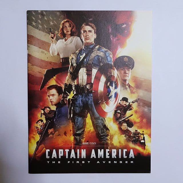 【本】映画キャプテン・アメリカ：ザ・ファースト・アベンジャーパンフレットマーベル