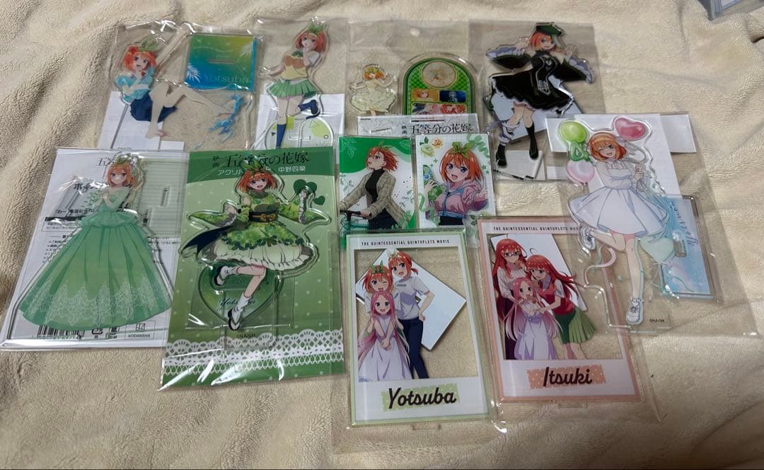 五等分の花嫁 中野四葉 アクリルスタンド 72点 バラ売り可