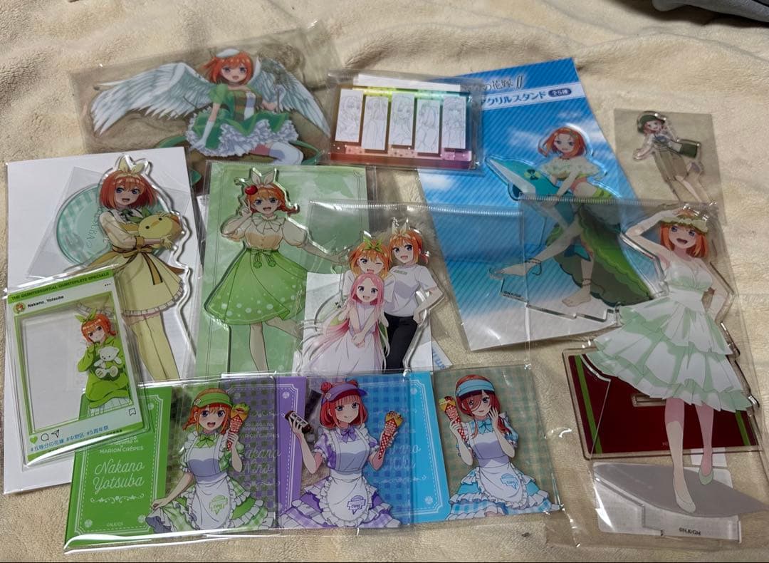 五等分の花嫁 中野四葉 アクリルスタンド 72点 バラ売り可