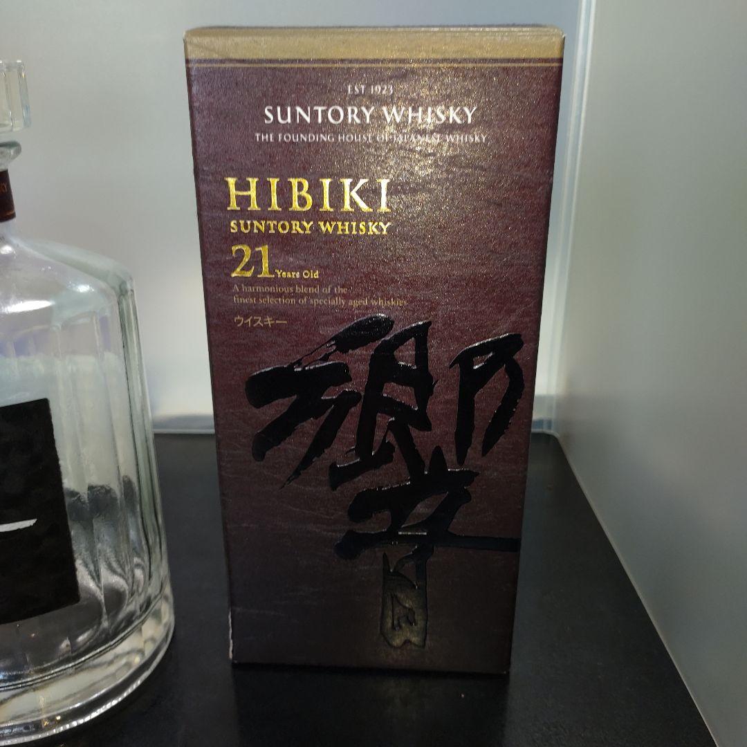 空き瓶 響21年 & 響 Blossom Harmony ウイスキーセット