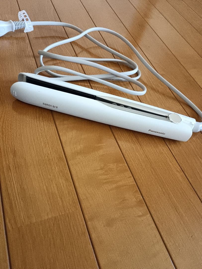 Panasonic ナノケア ストレートヘアアイロン ホワイト