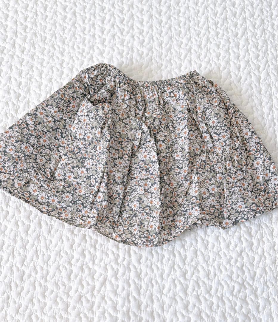 スカート soorploom emeliaskart in daisyprint 4y