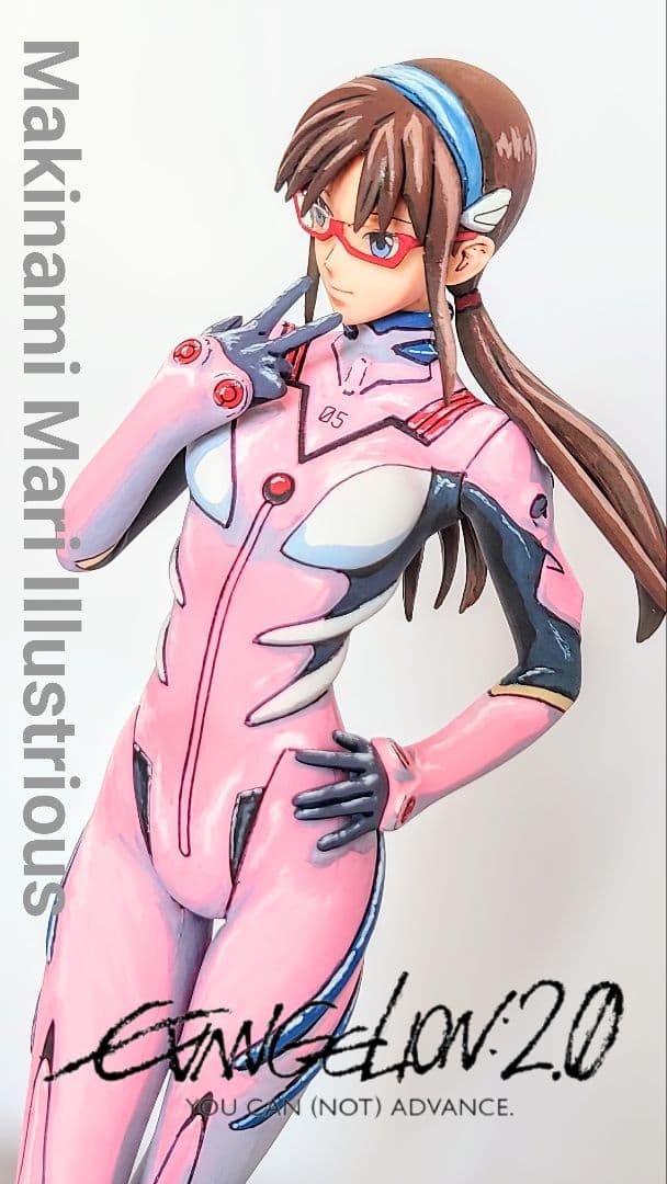 エヴァンゲリオン　真希波・マリ・イラストリアス　リペイントフィギュア