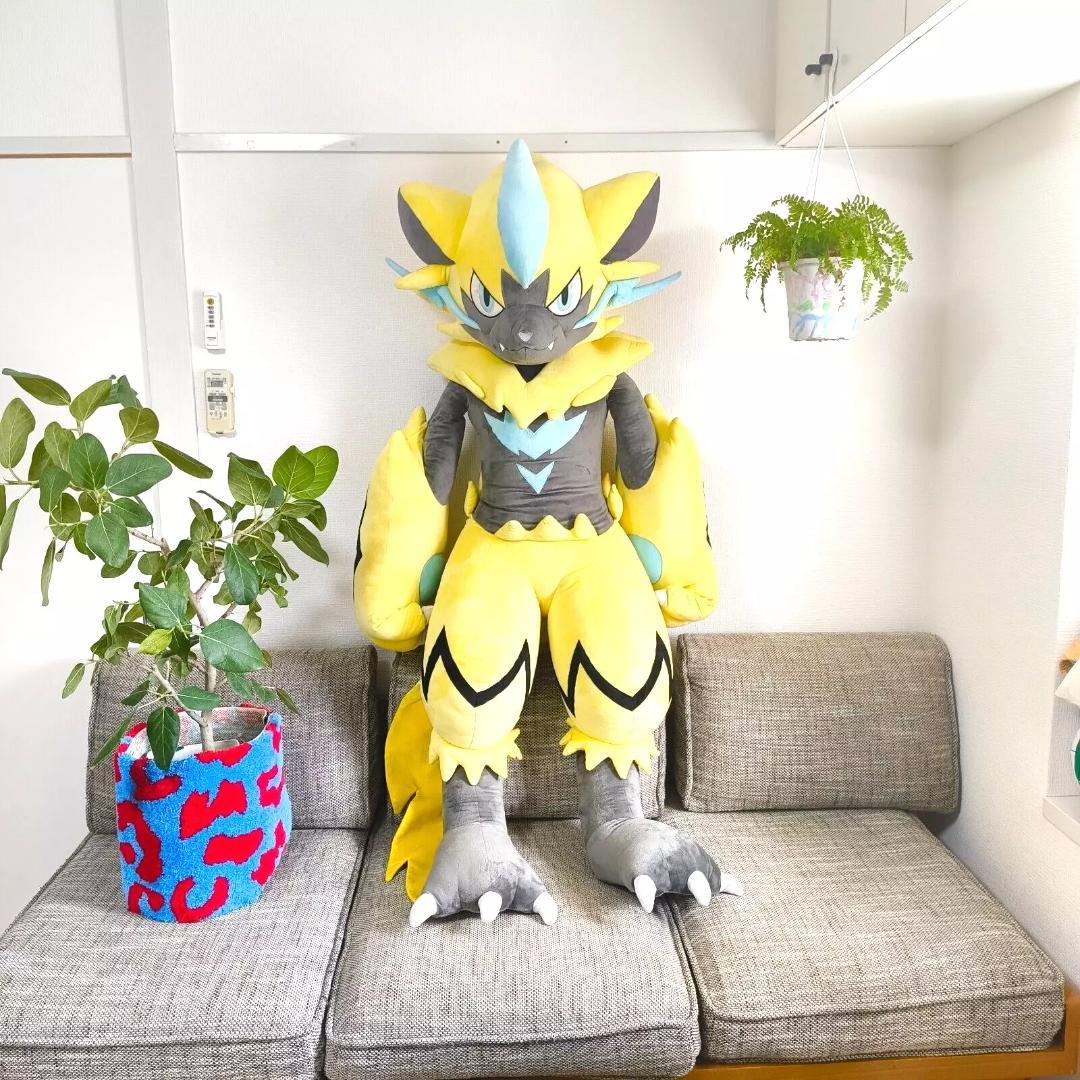 正規品 等身大 ゼラオラ ぬいぐるみ ポケモンセンターオンライン限定 150cm