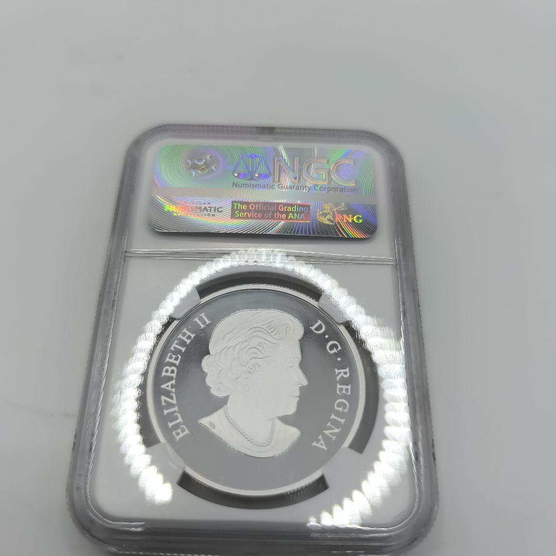 2015年 カナダ $20 メイプルリーフ 