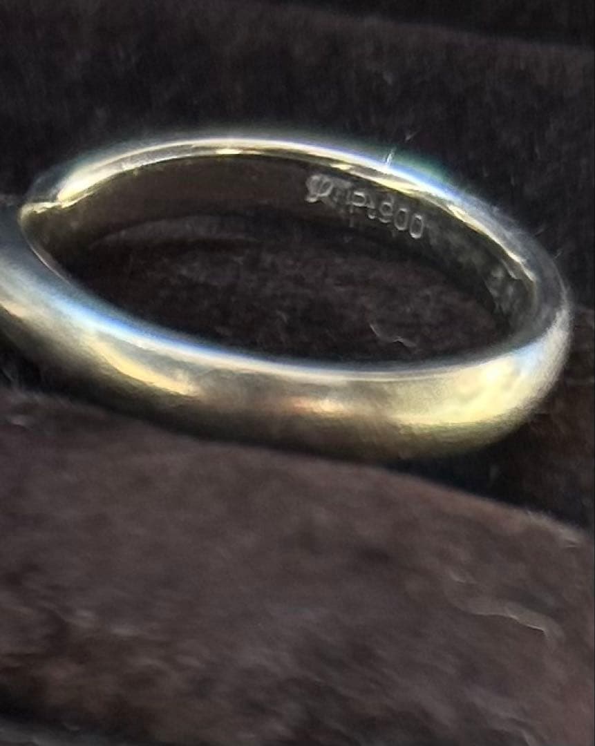 I-PRIMO プラチナ ウェーブリング ダイヤモンド　3g