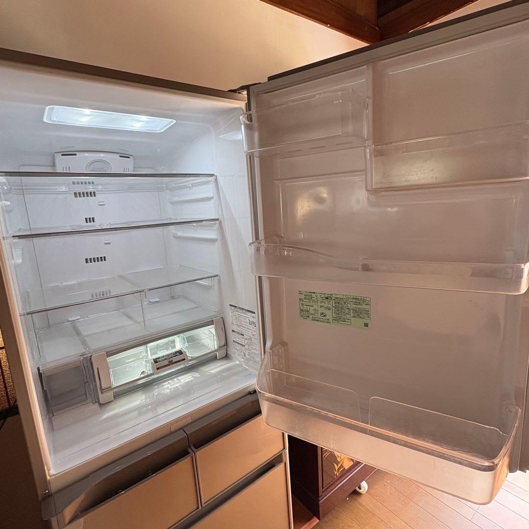 【美品】日立 冷蔵庫 R-S4200F(XN) 415L 真空チルド2016年製