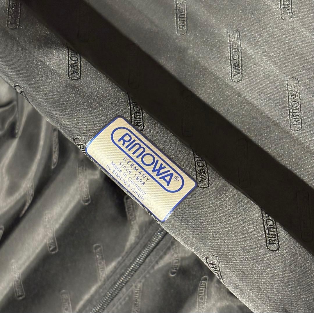 RIMOWA リモワ 928.40 トパーズ TSA 28L 廃盤 青ロゴ 美品