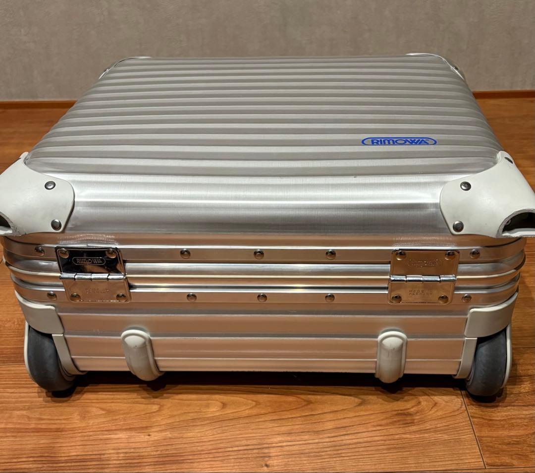 RIMOWA リモワ 928.40 トパーズ TSA 28L 廃盤 青ロゴ 美品