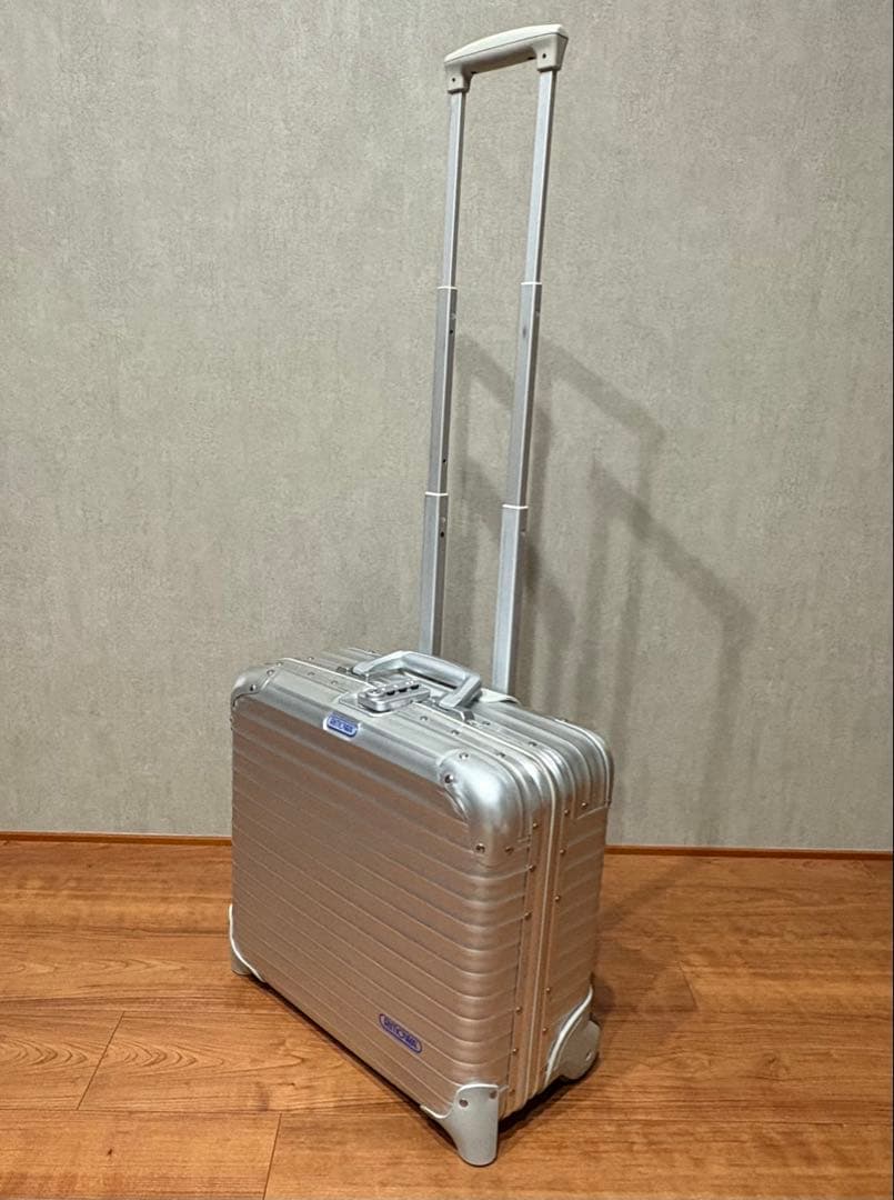 RIMOWA リモワ 928.40 トパーズ TSA 28L 廃盤 青ロゴ 美品