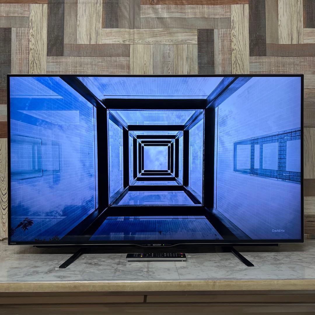 即日受渡❣️全国送料込シャープ50型4K液晶テレビ3チューナーユーチューブ視聴可