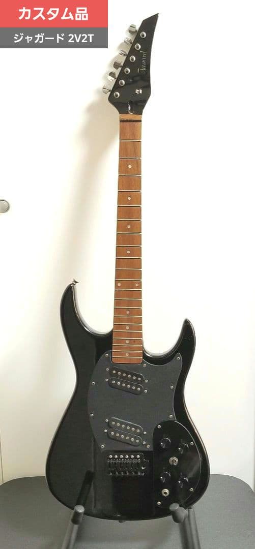 【カスタム品】ジャガード 2V2T ブラック 改造 エレキ レア ヴィンテージ