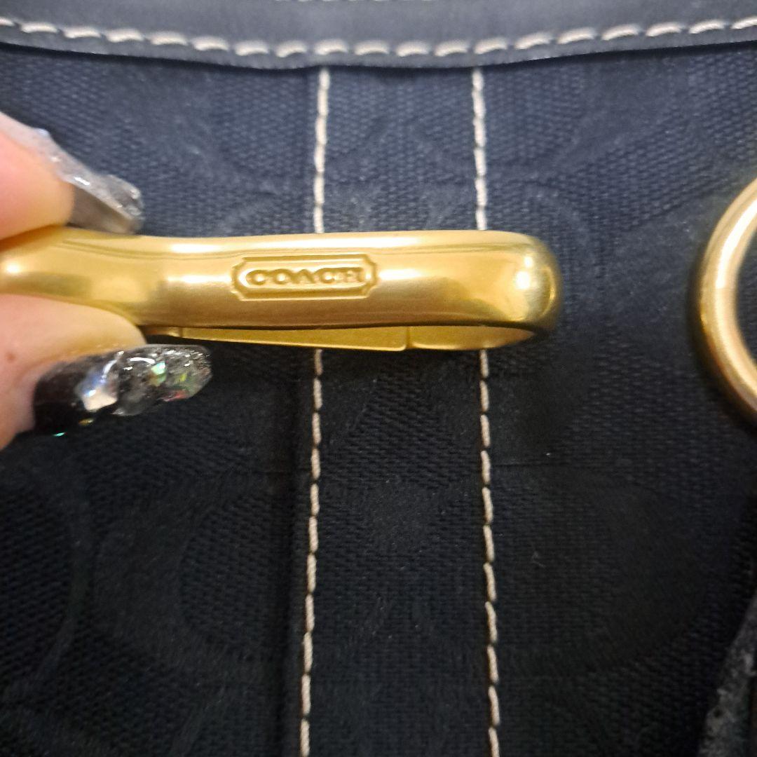 (美品）COACH　シグネチャー　ショルダーバッグ