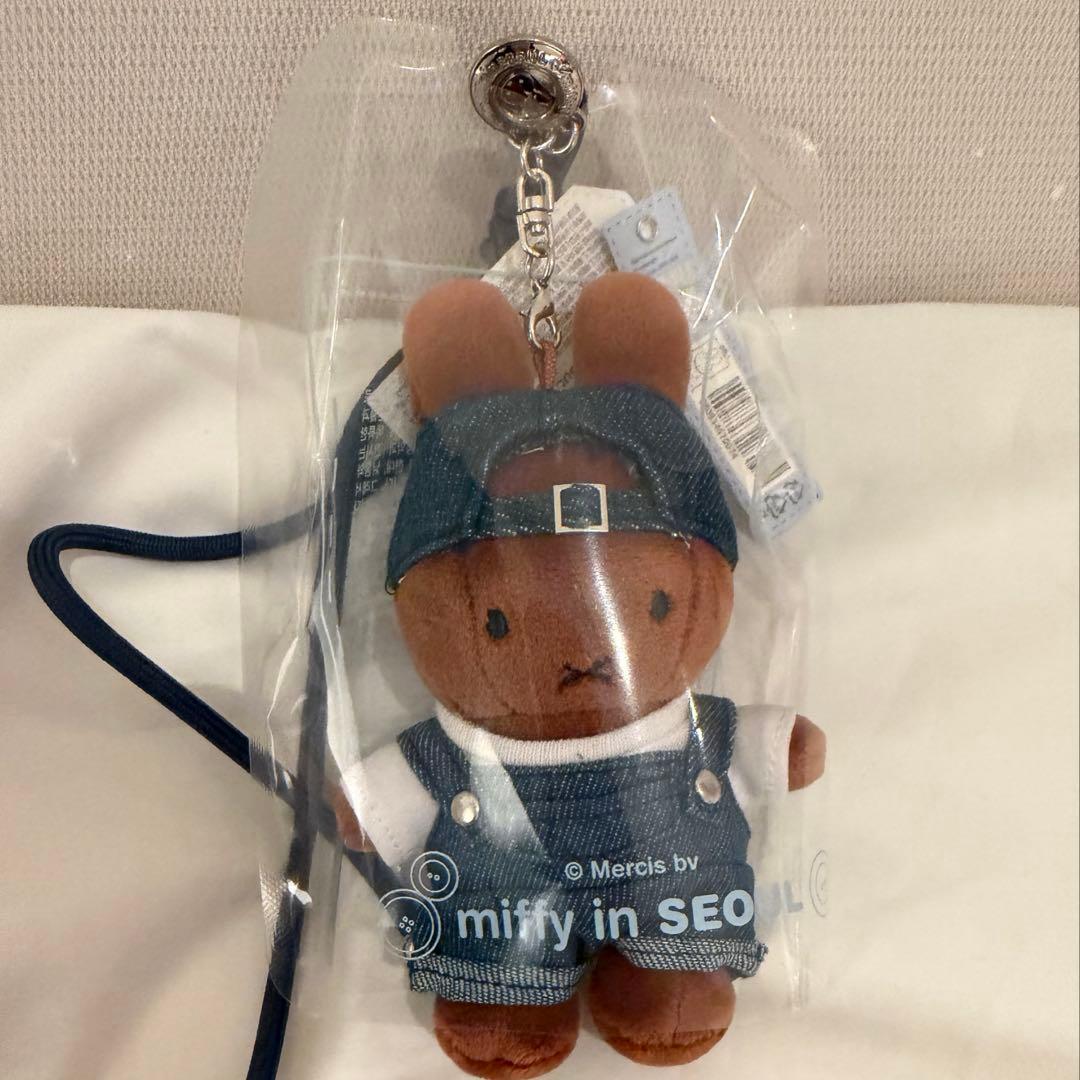 韓国 ソウル ソンス 聖水 限定 ミッフィー デニムドールキーリング 3点セット