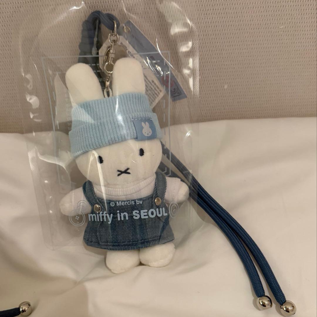 韓国 ソウル ソンス 聖水 限定 ミッフィー デニムドールキーリング 3点セット