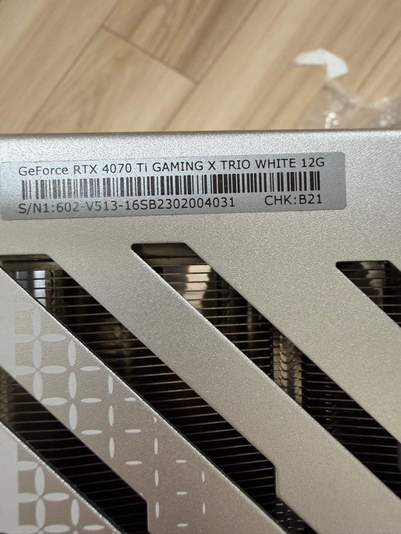 GeForce RTX ホワイト グラフィックボード