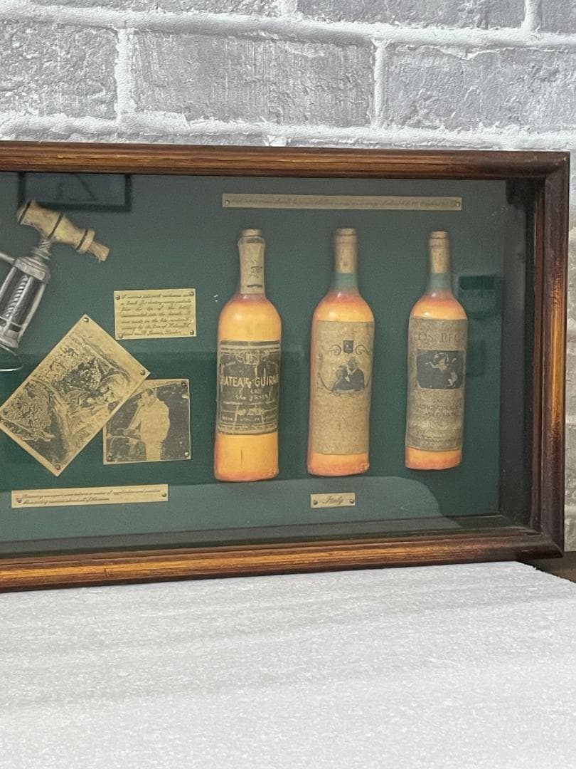 ★値下★壁掛け インテリア アンティーク ヴィンテージ 額 つり金具付き