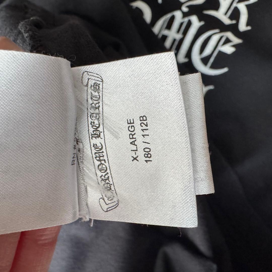 chrome heartsクロムハーツ スクエアロゴ Tシャツ L