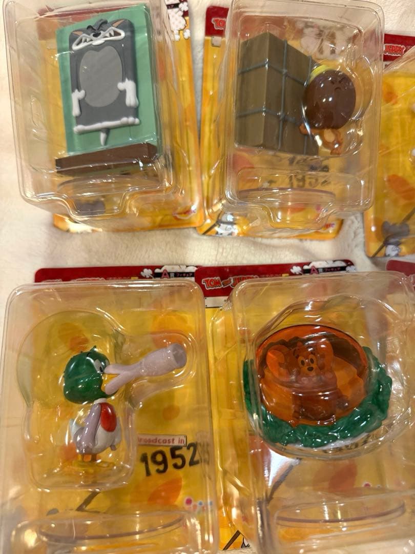 トムとジェリー 一番くじフィギュア、トートバッグ、キーホルダー、缶ミラー