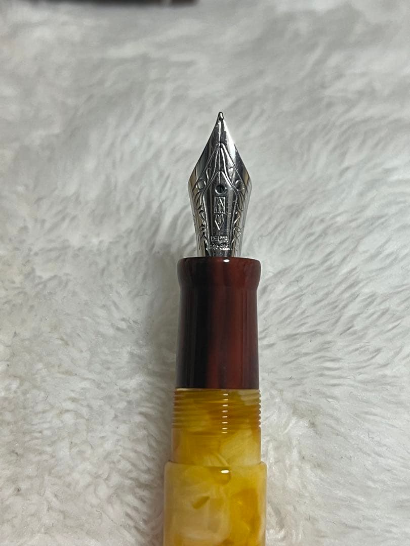 ☆日本限定50本 新品未使用 デルタ 万年筆 エミリアロマーニャ ニブF☆