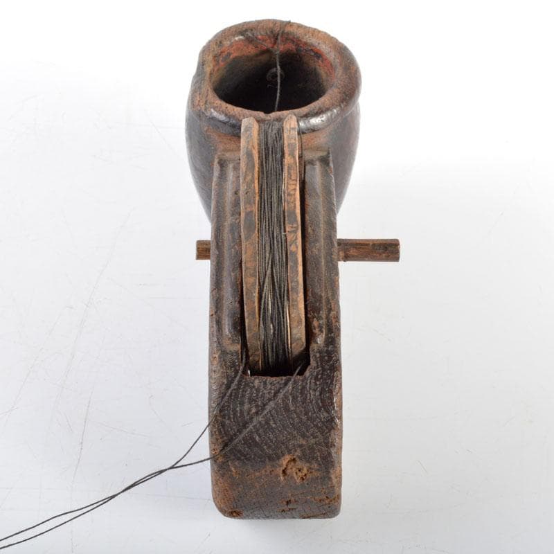 古民具　大工道具　木彫　墨壷　V　R4710