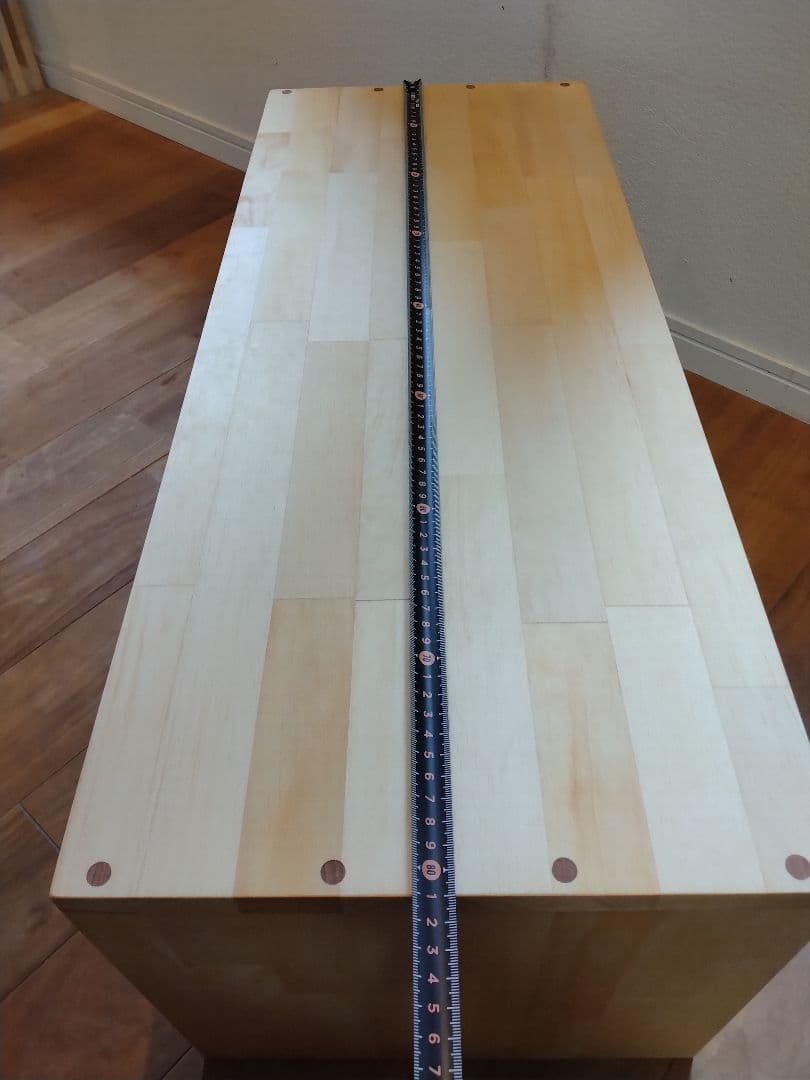 木製　ハンドメイド　オーダー　コの字　キヌカ　ラック　シェルフ　サイドテーブル