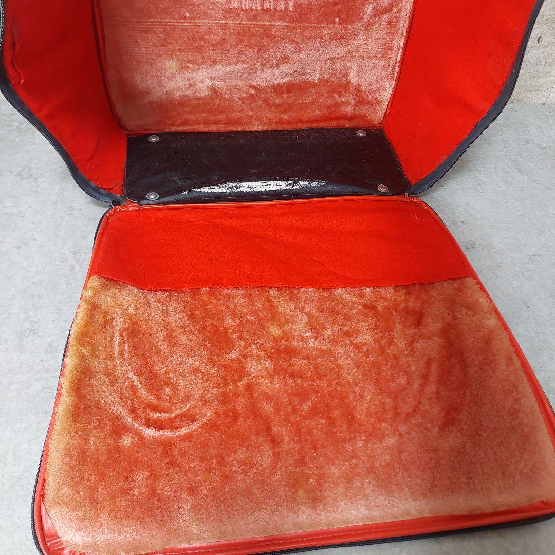 YAMAHA アコーディオン YA-80 レッド ソフトケース付き 80ベース