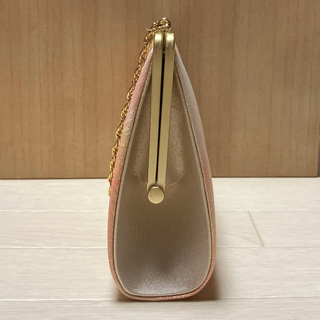 《未使用・木箱付き》佐賀錦　草履バッグセット　花こまち