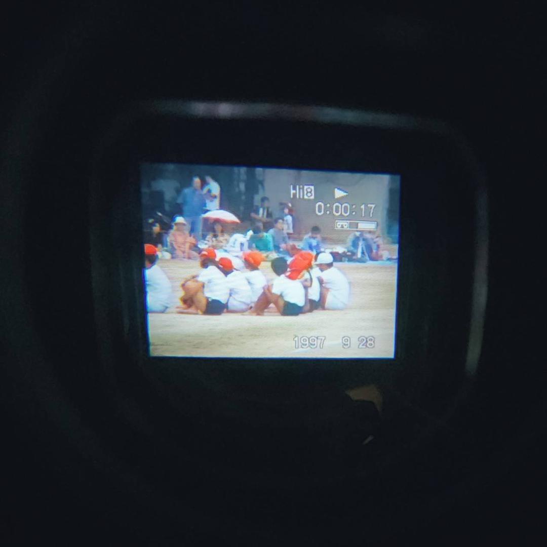 【動作確認済】SONY 高画質 Hi8 ビデオカメラ CCD-TR3000 一式