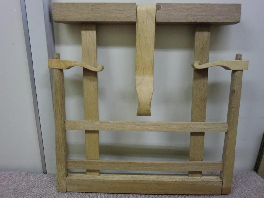 【中古品】締太鼓 面35cm 胴長15cm　台・バチ・バチ用収納袋付き