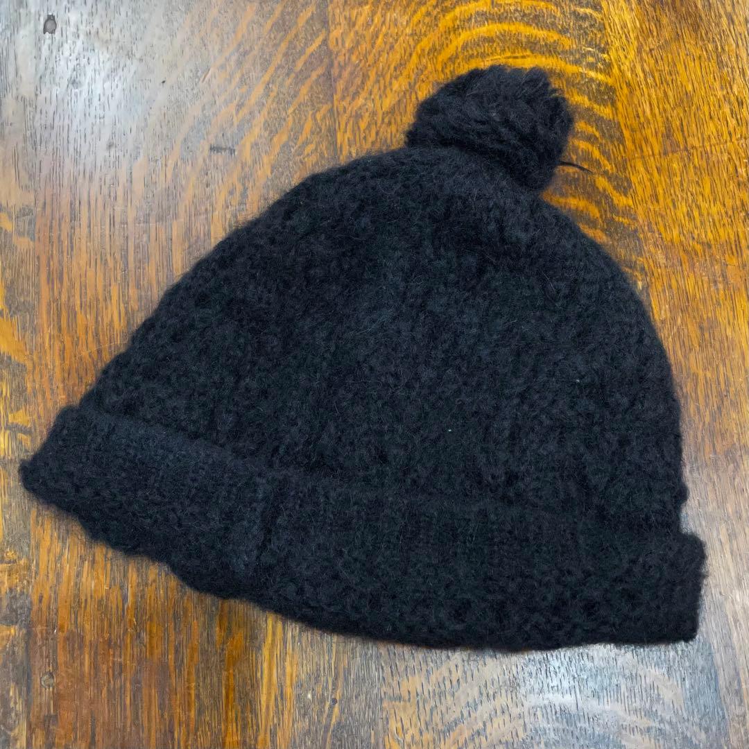 saint laurent サンローラン ニット帽 ブラック