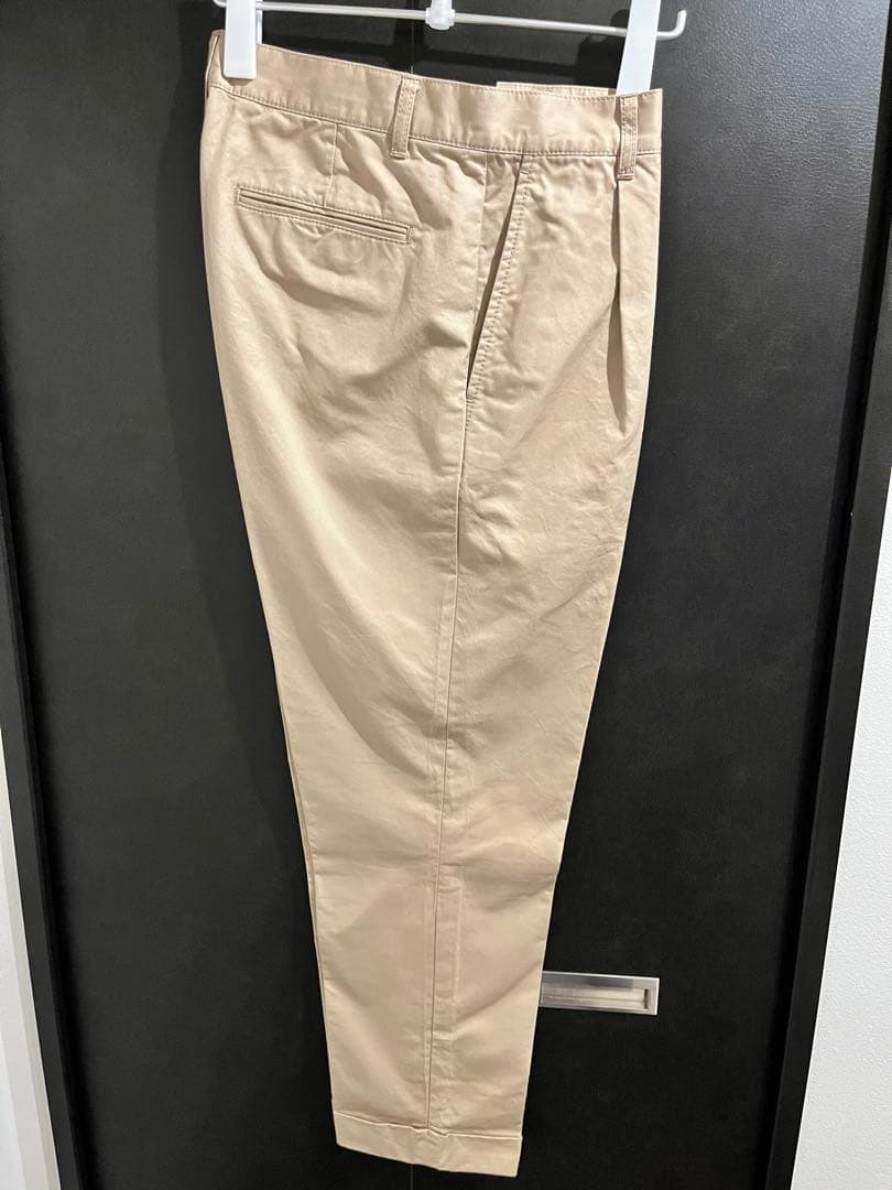 【試着のみ】BEAMS PLUS 1 Pleat 80/3 Twill Lサイズ