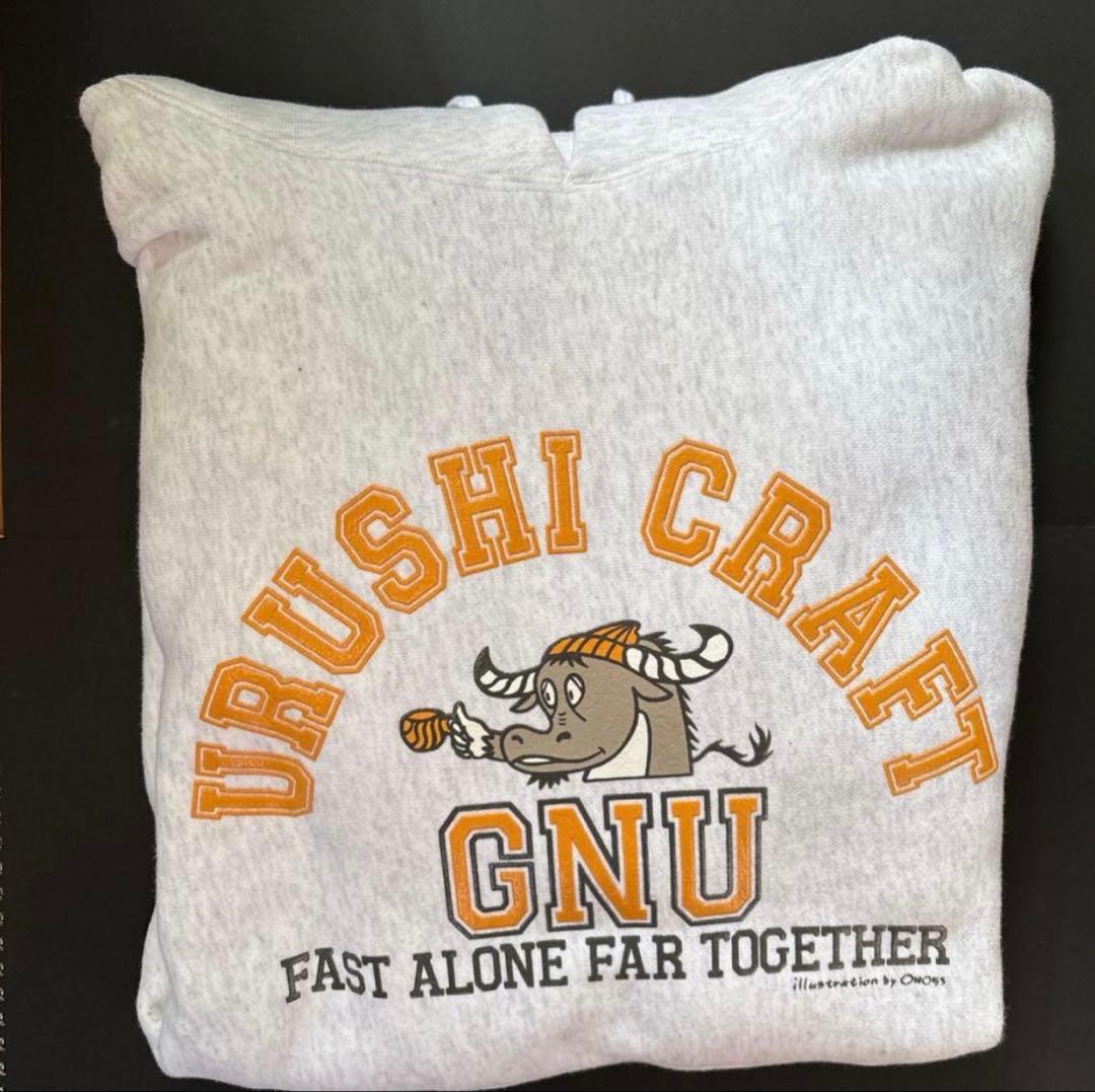 gnu urushi craft パーカー