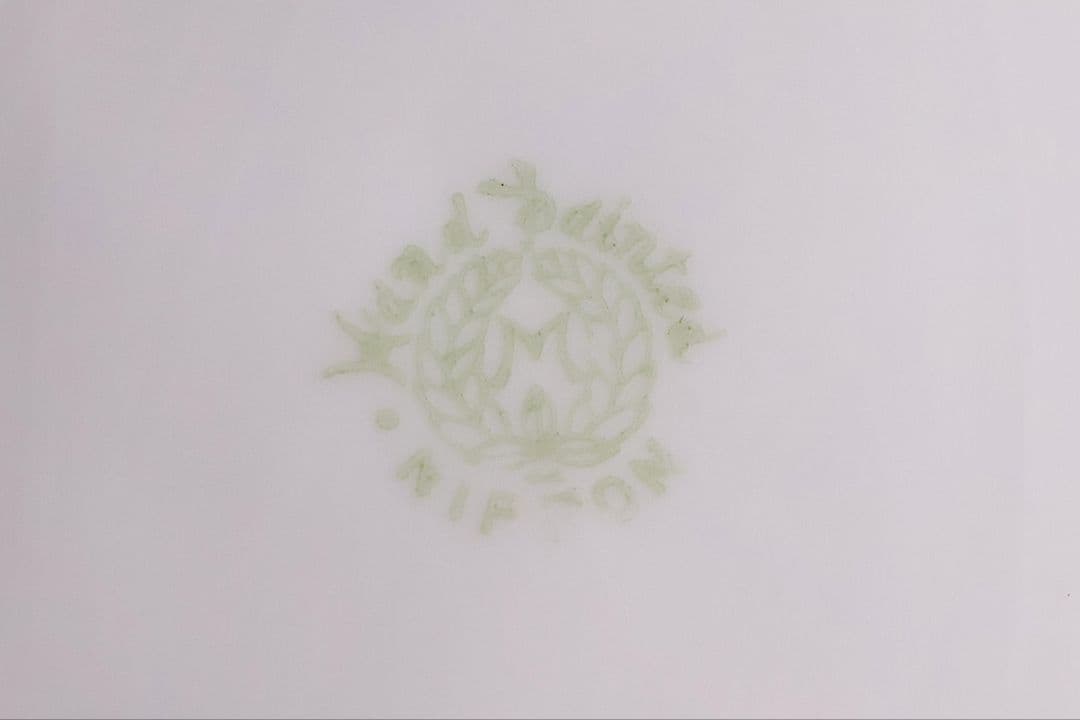 【CM308】オールドノリタケ どんぐり 葉 皿 鉢 団栗 ナッツ 明治 陶磁器