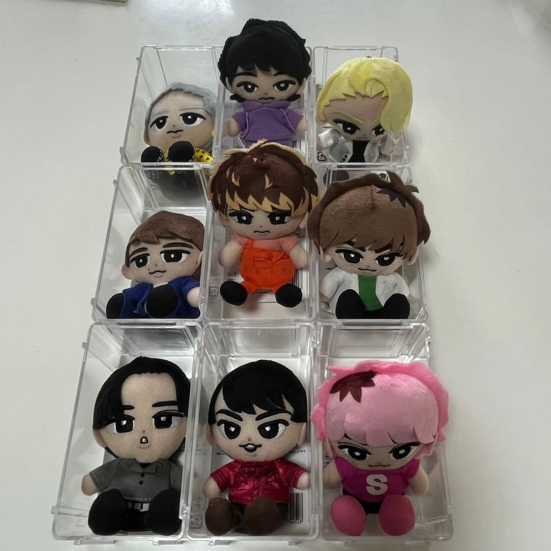 【開封済み・美品】Man すのチル ぬいぐるみ 9個セット