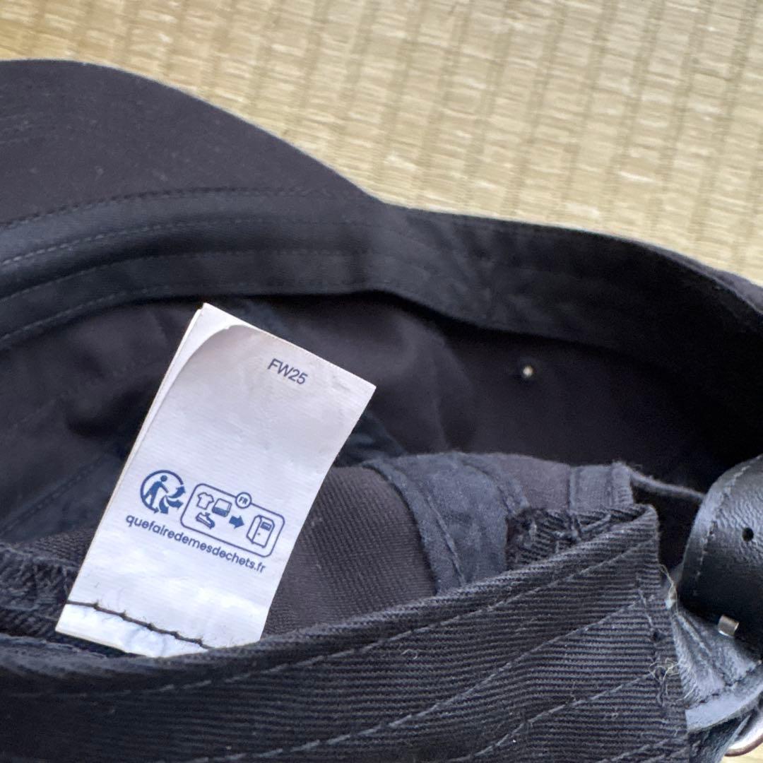 Supreme シュプリーム キャップ Black ブラック　FW25