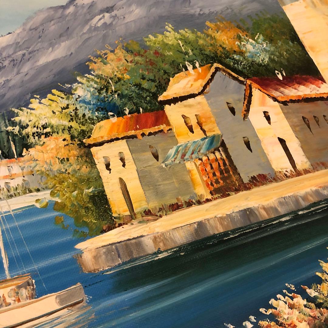 作家さん油彩画 キャンバス