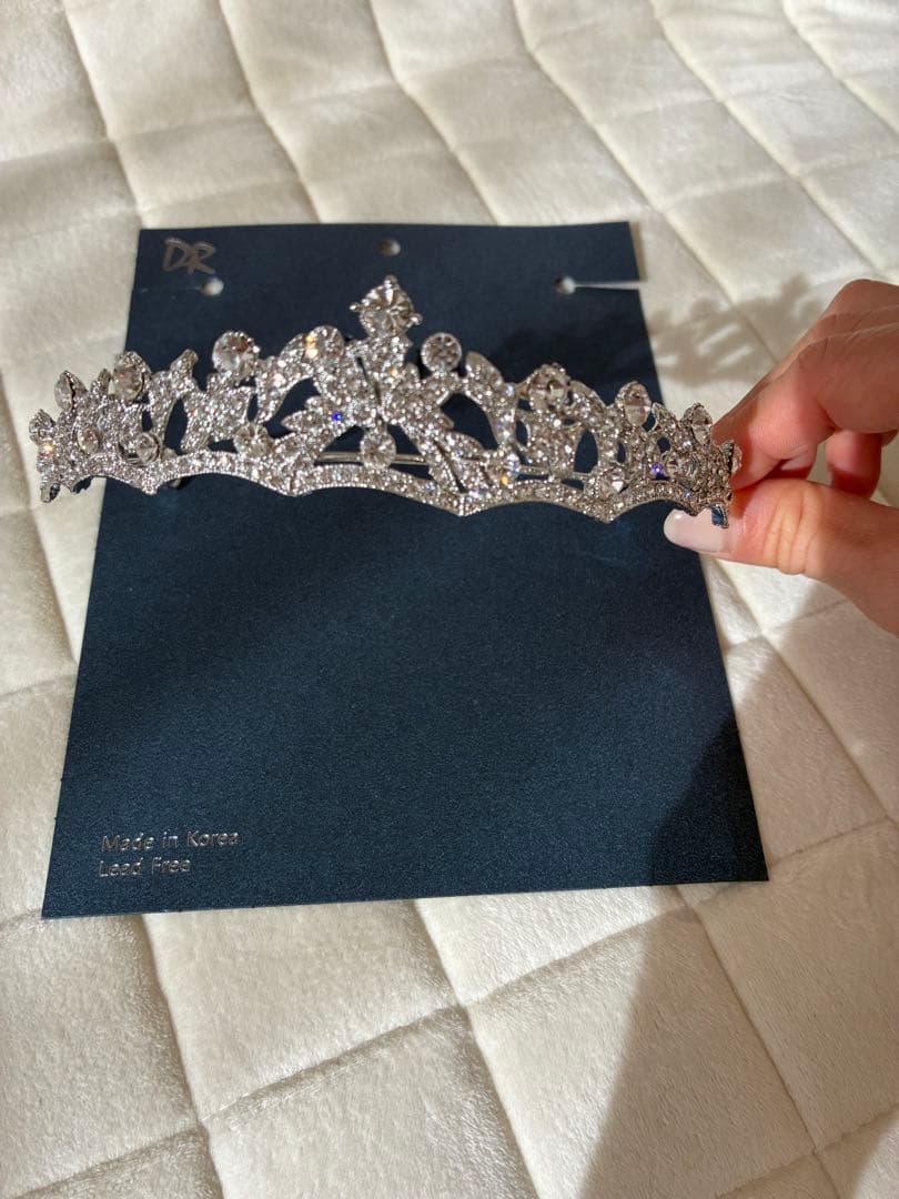 ✴︎ウェディング✴︎ティアラ✴︎バレッタ&イヤリング&ネックレス