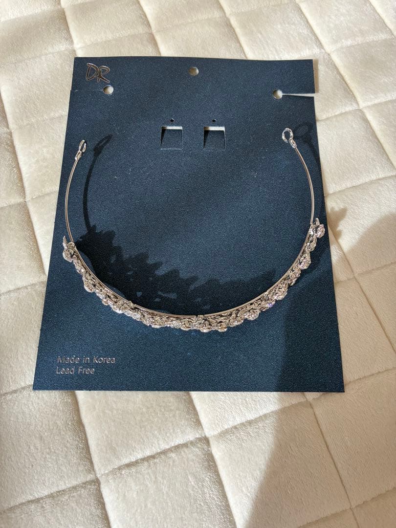 ✴︎ウェディング✴︎ティアラ✴︎バレッタ&イヤリング&ネックレス