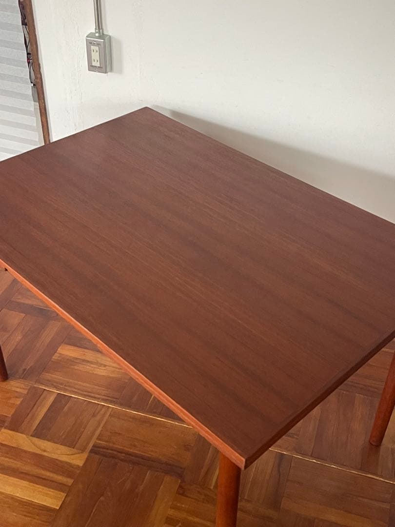 北欧 デンマーク ヴィンテージ チーク エクステンション ダイニング テーブル