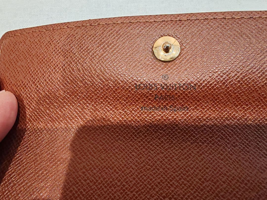 Louis Vuitton 三つ折り財布 モノグラム ブラウン