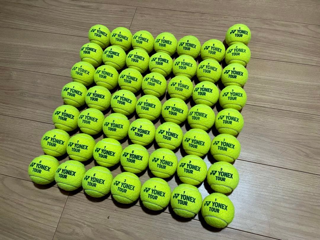 女子練3日　12月15日開封　即日発送　中古テニスボール100球