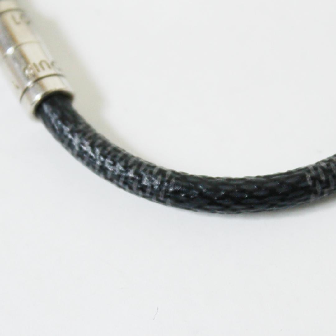美品 ルイヴィトン ブレスレット ダミエ グラフィット ブラスレ キープイット