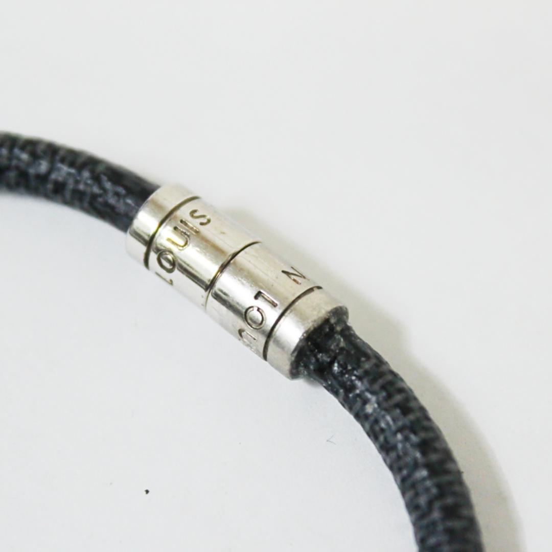 美品 ルイヴィトン ブレスレット ダミエ グラフィット ブラスレ キープイット