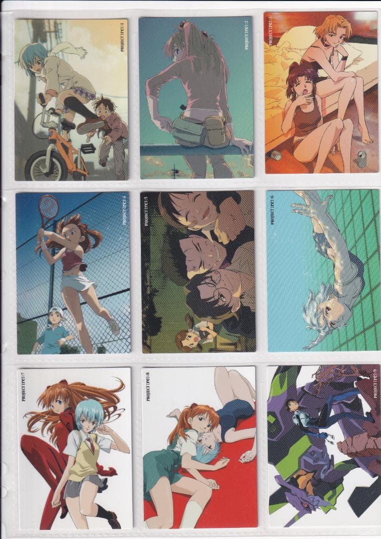 エヴァンゲリオン　カードダスマスターズ四集　全９９種コンプ　初版