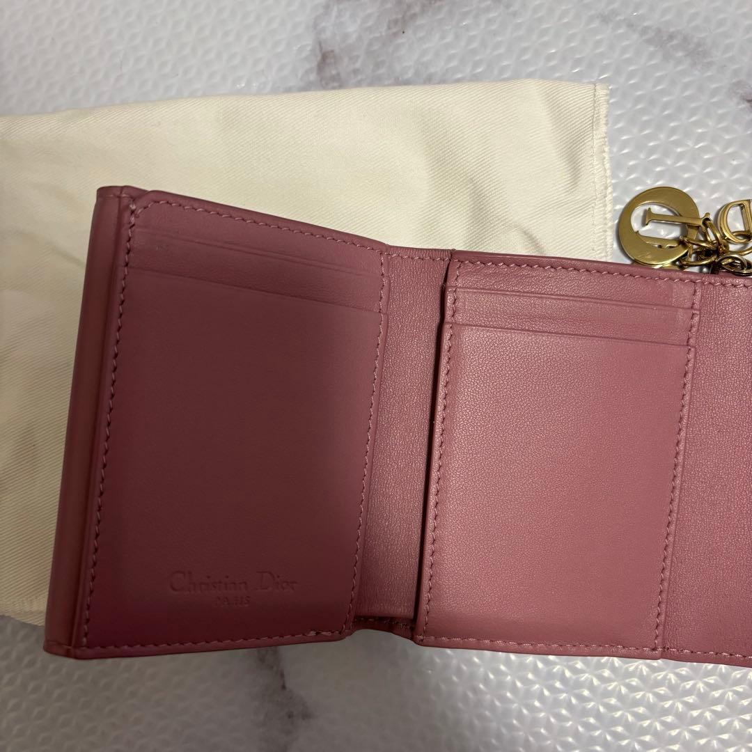 ChristianDior ロータスウォレット 三つ折り