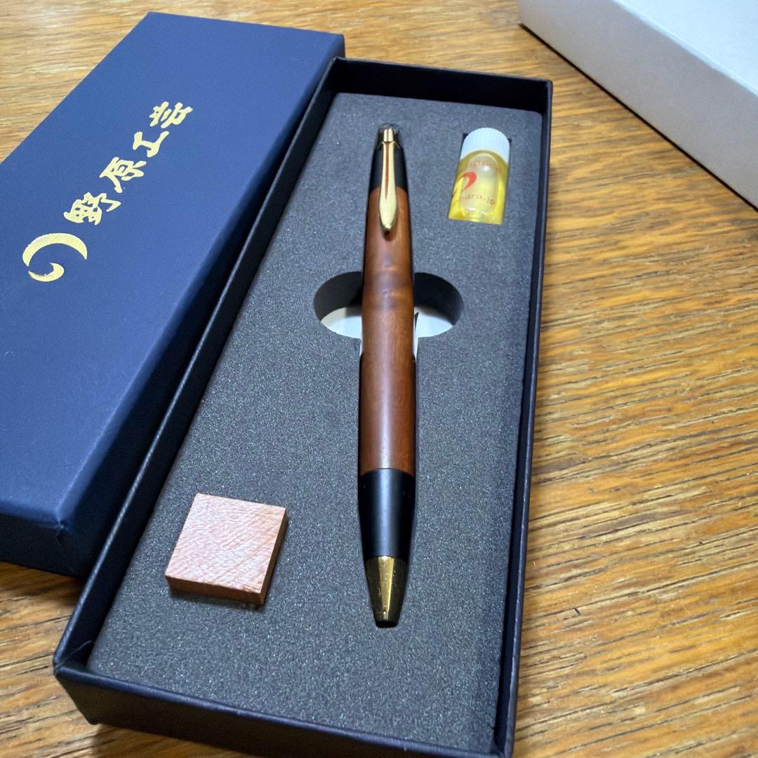 野原工芸　棗(ナツメ)ボールペン　スリム