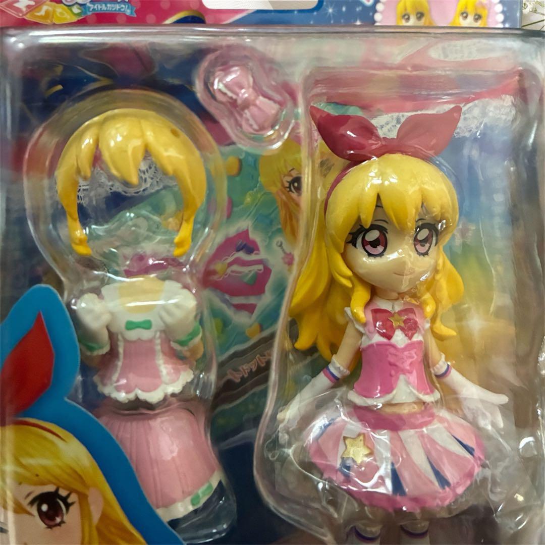 楽一番 アイカツ！　ドレスアップドール　星宮いちご 大空あかり　カード付き