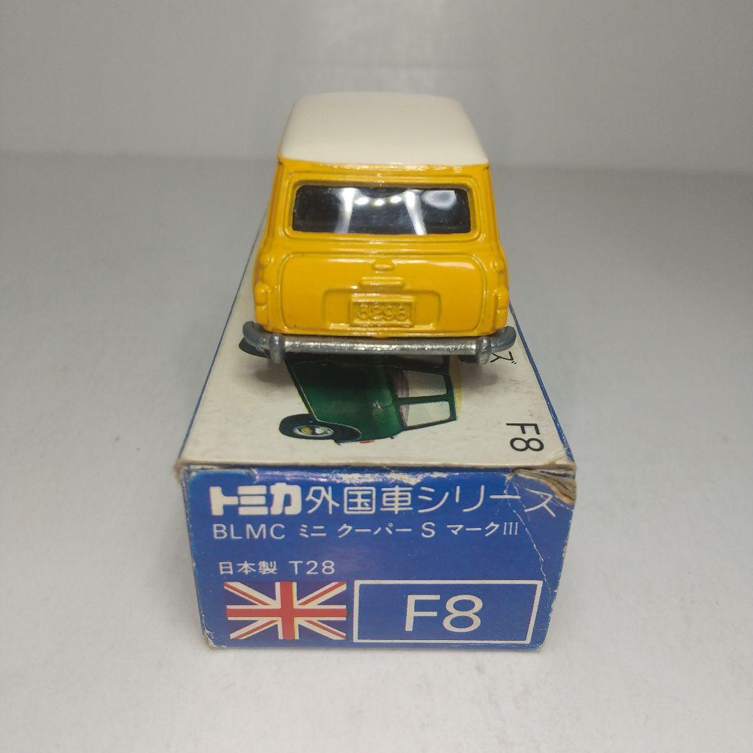 (3175)トミカ 青箱 日本製 BLMC ミニクーパー S マークⅢ