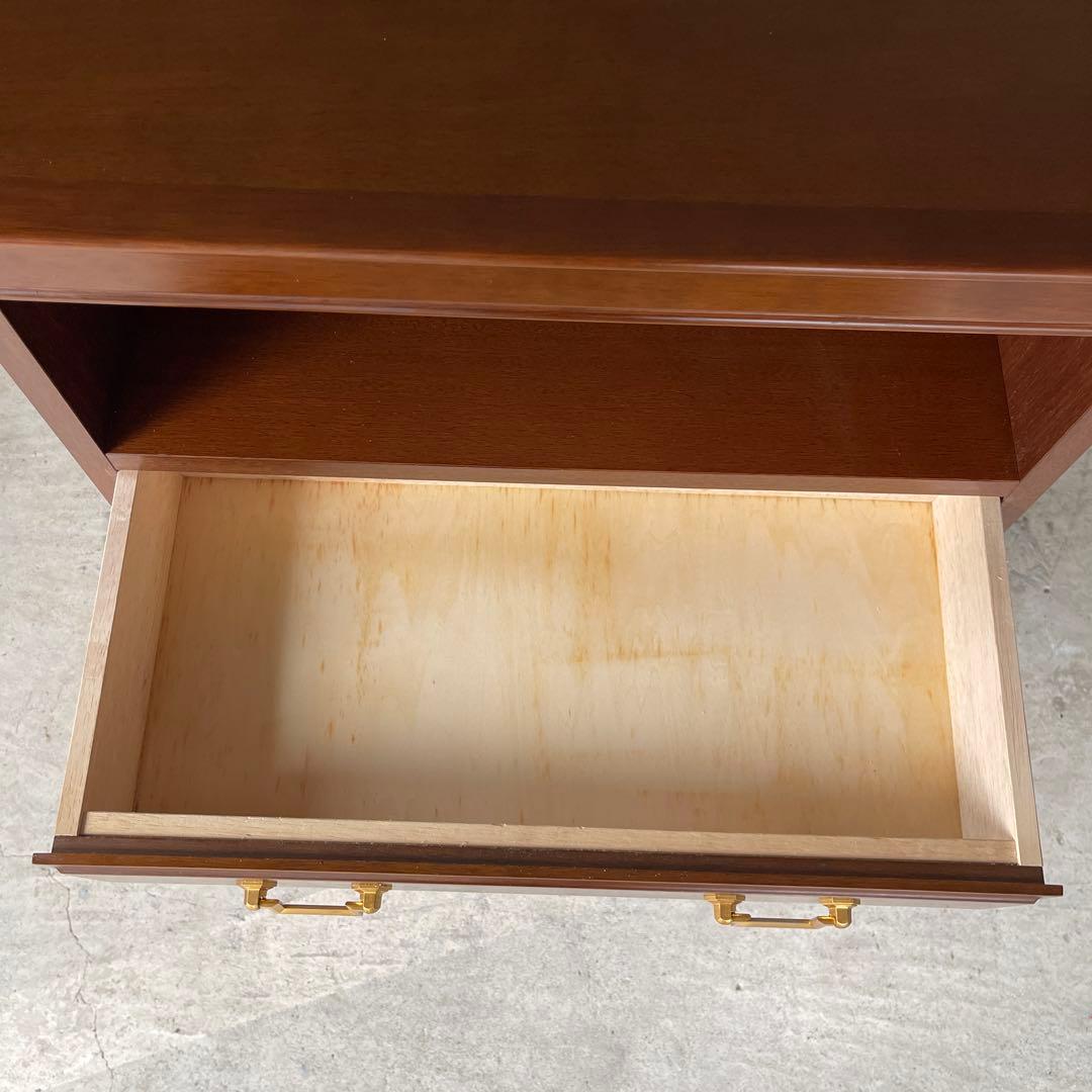 美品　マルニ木工 maruni 地中海シリーズ 電話台 サイドラック